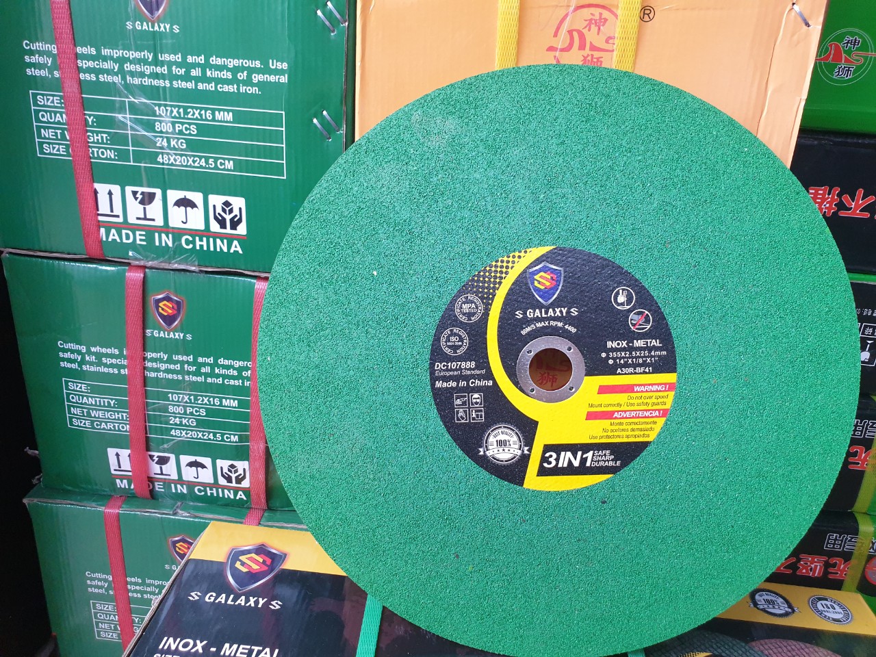 Combo 10 Viên, Đá cắt sắt, Đá cắt 350, Đá cắt C.