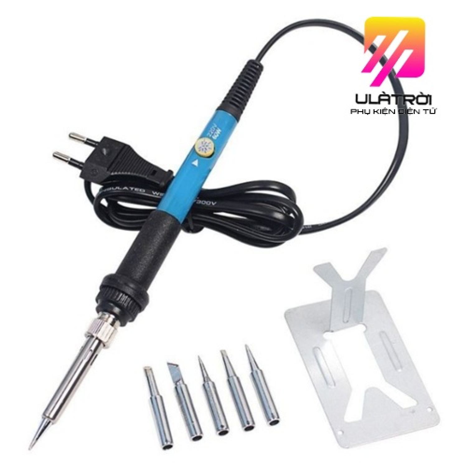 Mỏ hàn chỉnh nhiệt độ tq936 60w kèm 5 mũi hàn
