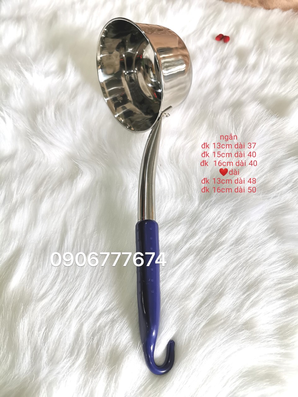 GÁO MÚC NƯỚC LÈO INOX CÓ VẠCH ĐO LƯỜNG