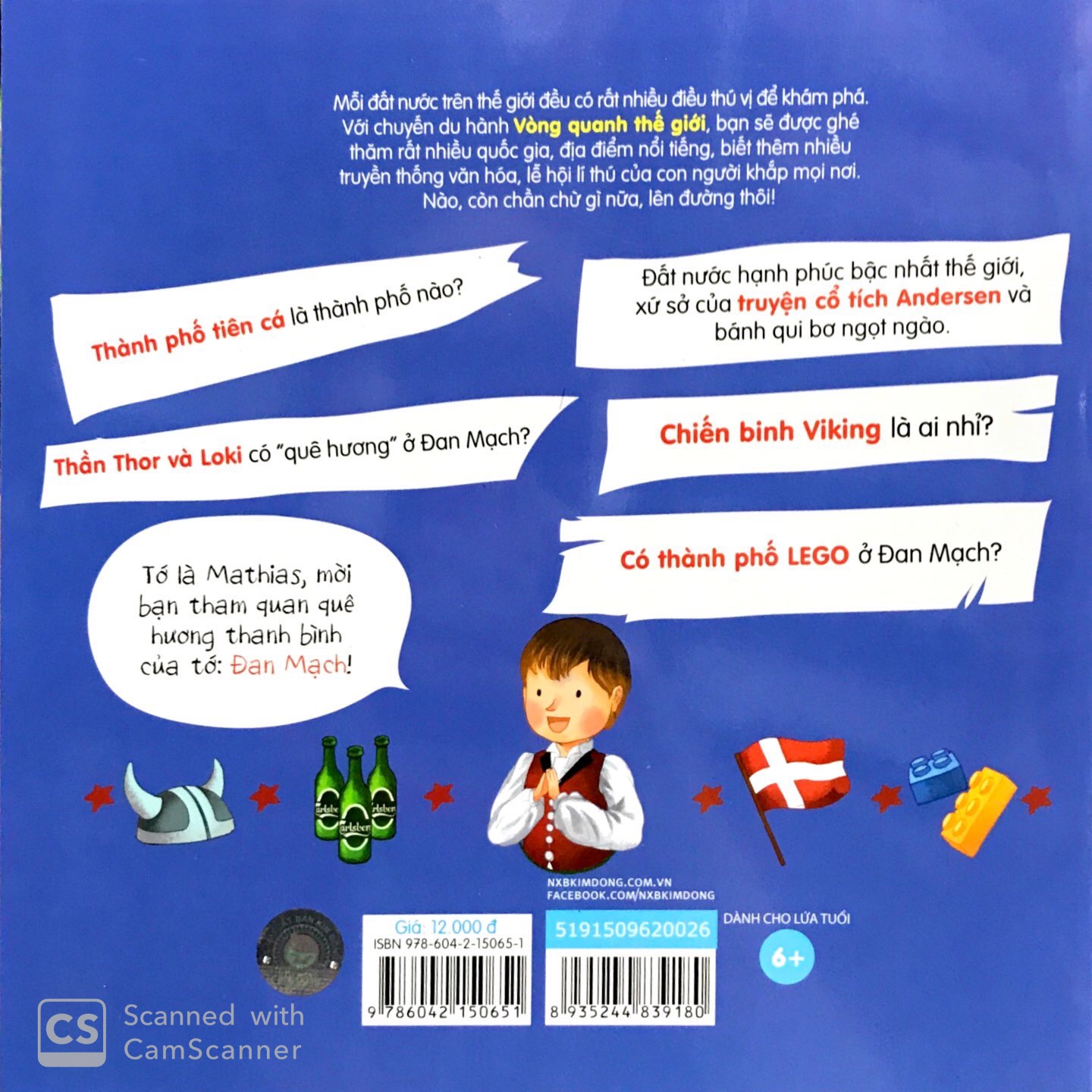 Sách Fahasa - Vòng Quanh Thế Giới: Đan Mạch
