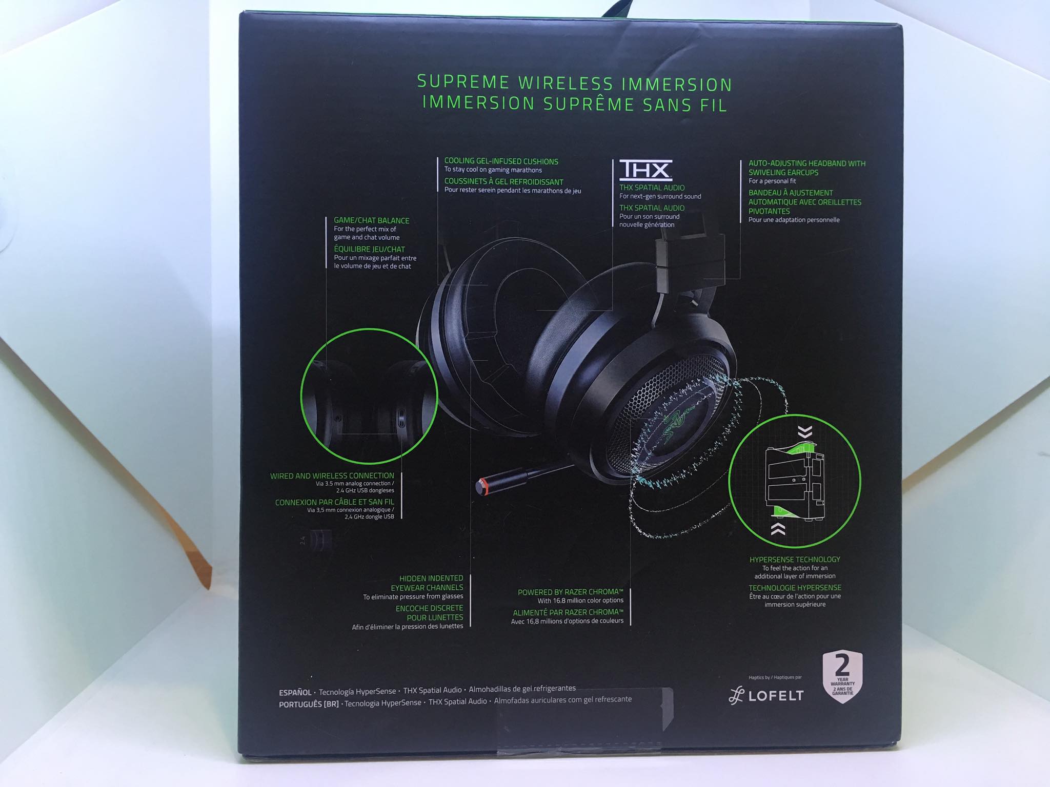 [Trả góp 0%]Tai nghe Razer Nari Ultimate