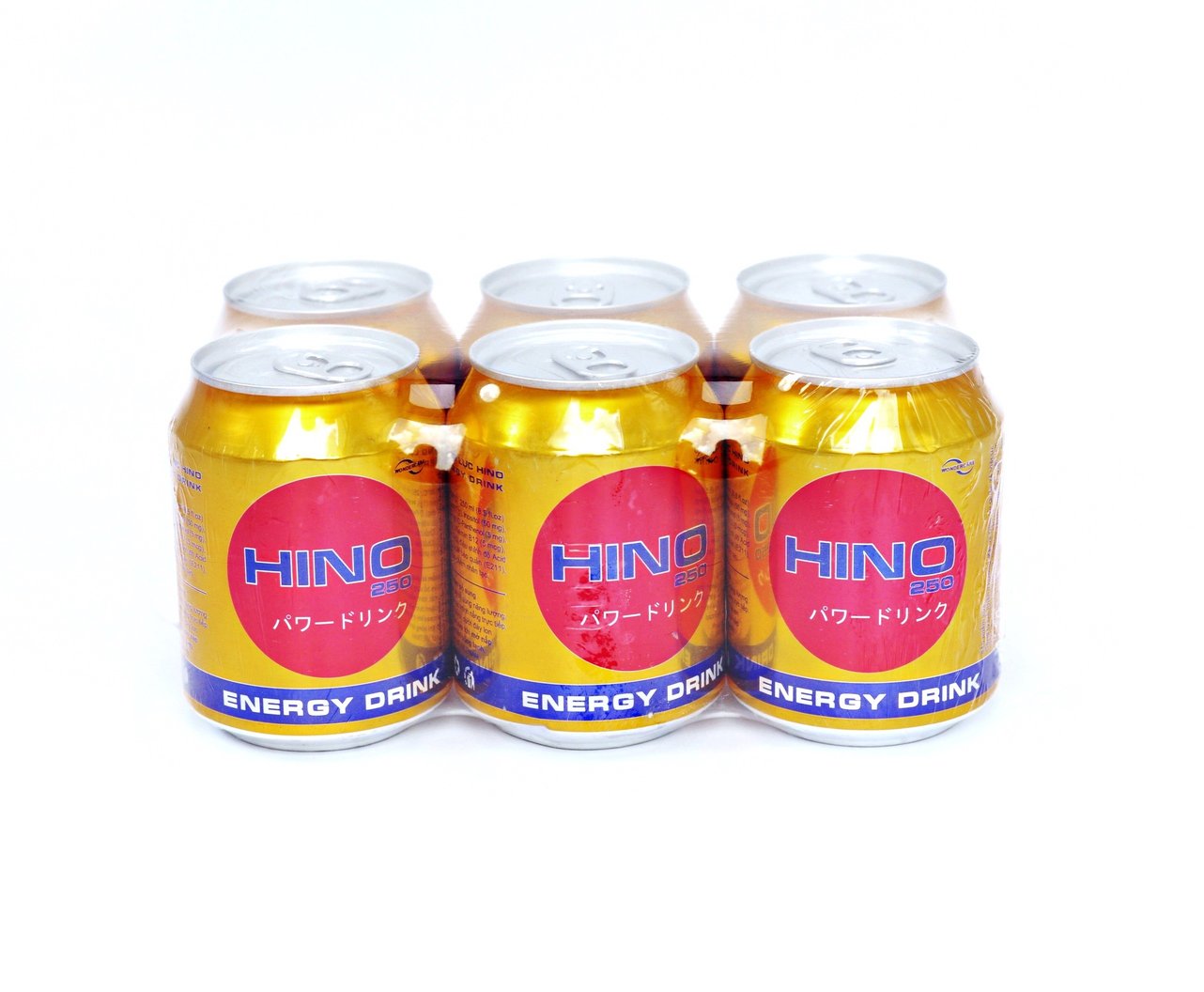 Combo 4 Lon nước tăng lực HINO 250ml ( 4 x 250 ml)