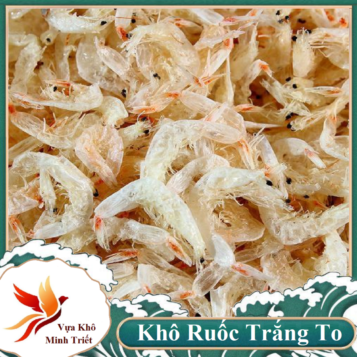 Tép Biển Khô (Ruốc Khô)-ruốc biển chất lượng, sạch không cát-Vựa Khô Minh Triết