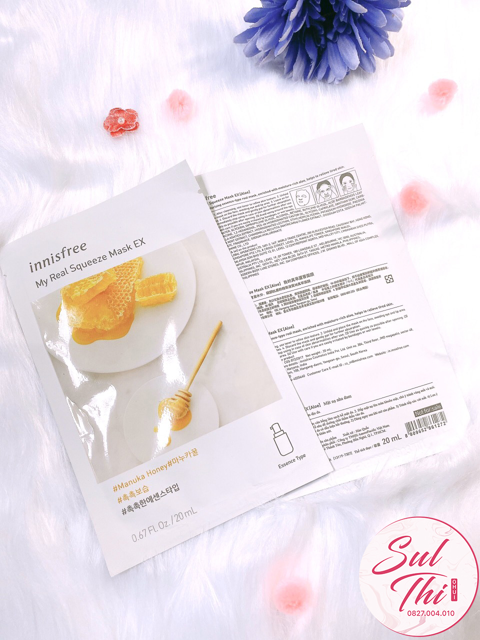 Combo 13 Mặt nạ Innisfree My Real Squeeze Mask EX Mix