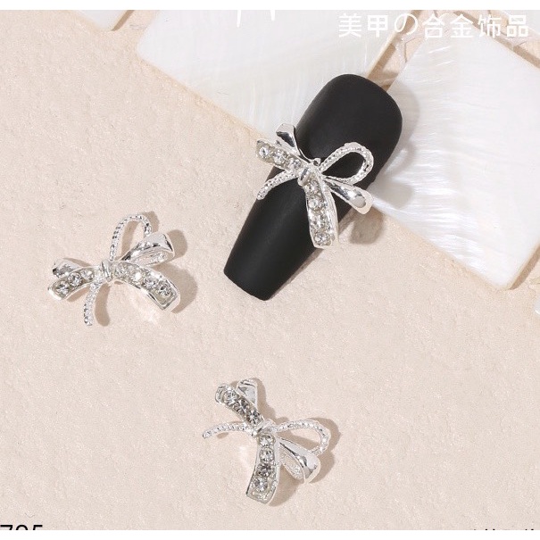 charm nail - charm đính móng- charm đá( nơ)