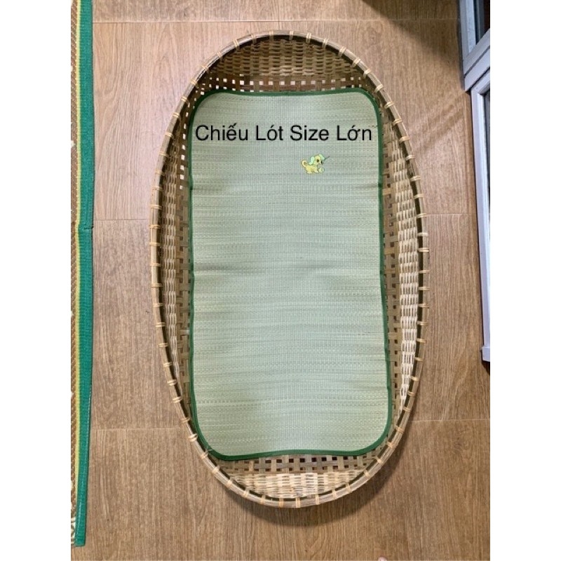 Chiếu Cói  Lót Nôi tre đặt võng Sz Lớn( Chiếu lót nôi đặt võng KT 65x1m, 70x1,2m)
