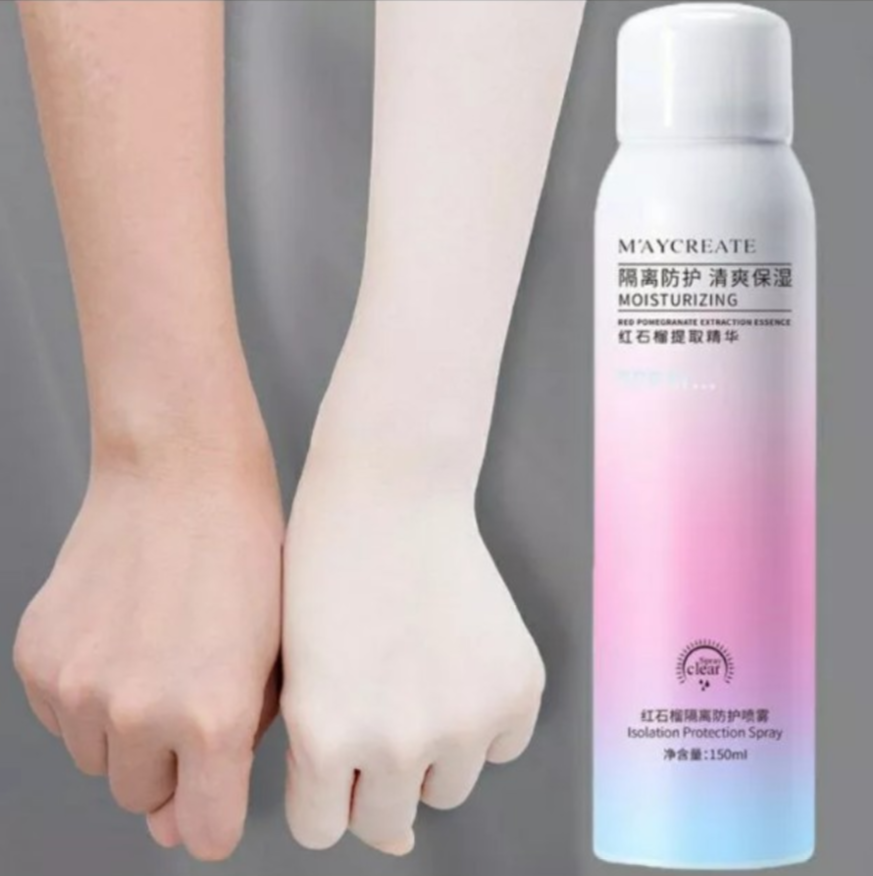 Combo 2 Chai Xịt dưỡng ẩm trắng da - chống nắng Maycreate
