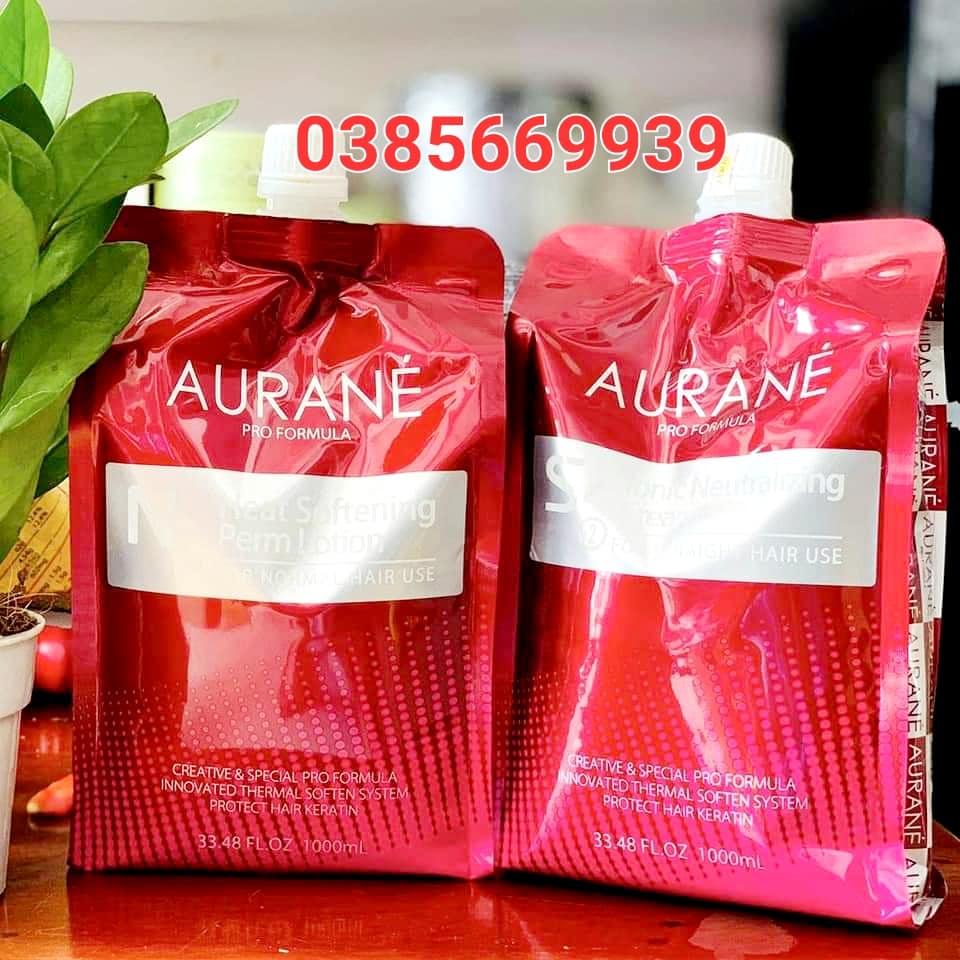 CẶP DUỖI TÓC AURANE PHỤC HỒI HƯƠNG CAFE 1000ML THẲNG BÓNG MỀM MƯỢT