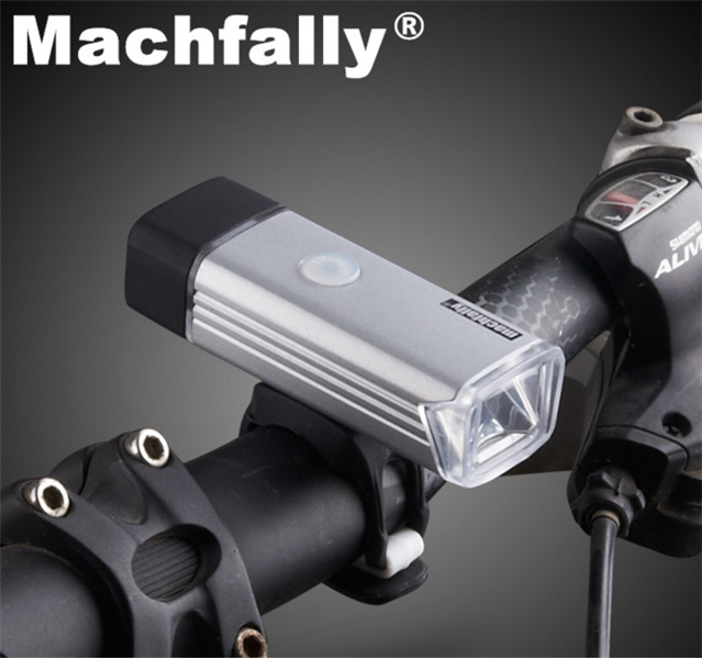 Đèn pin gắn xe đạp Usb, đèn pha xe đạp Machfally