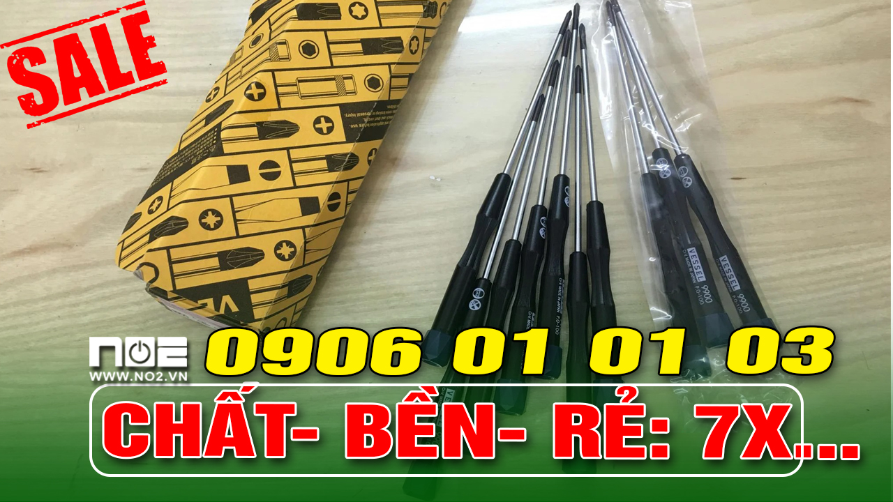 Tô vít vessel 9900 Japan 4 cạnh