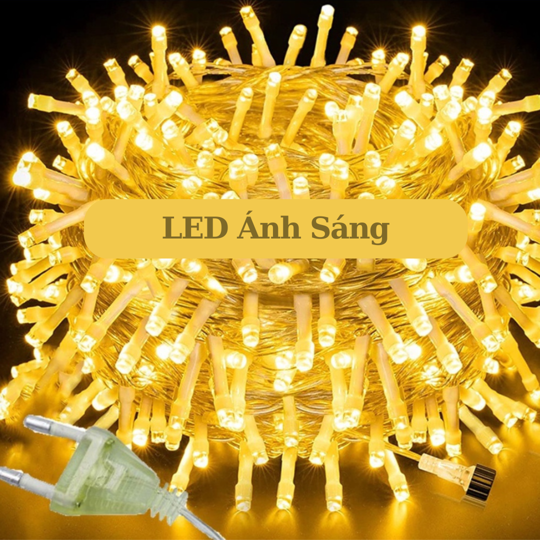 Dây LED chớp trang trí noen 80m 400 bóng