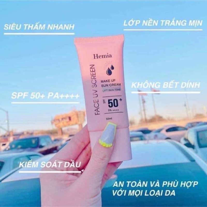 Kem Chống Nắng Hemia Hàn Quốc