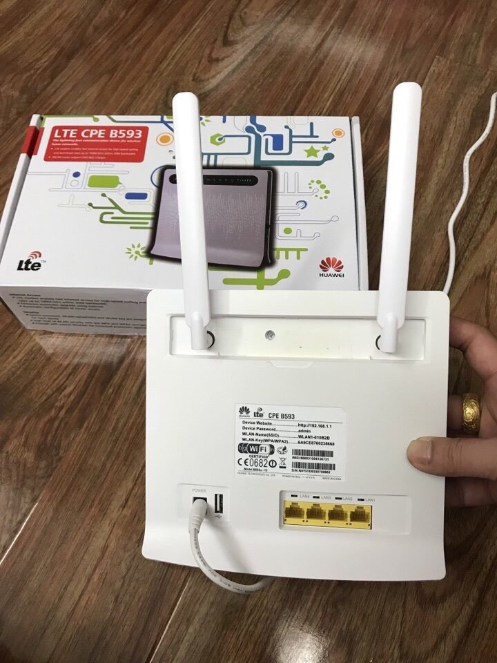 ROUTER HUAWEI B593 - BỘ PHÁT WIFI 3G