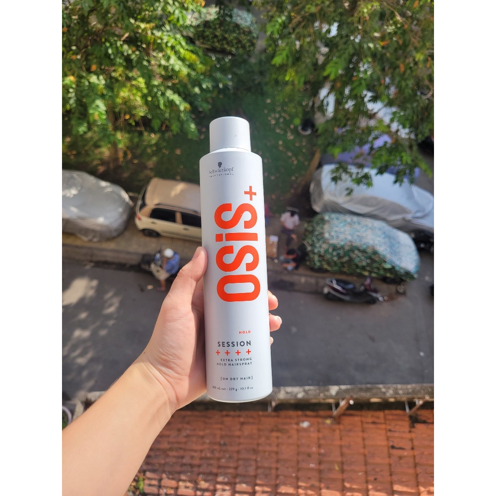 [HCM]Keo Giữ Nếp Tóc Cứng Khô Nhanh Osis+ Session 300Ml