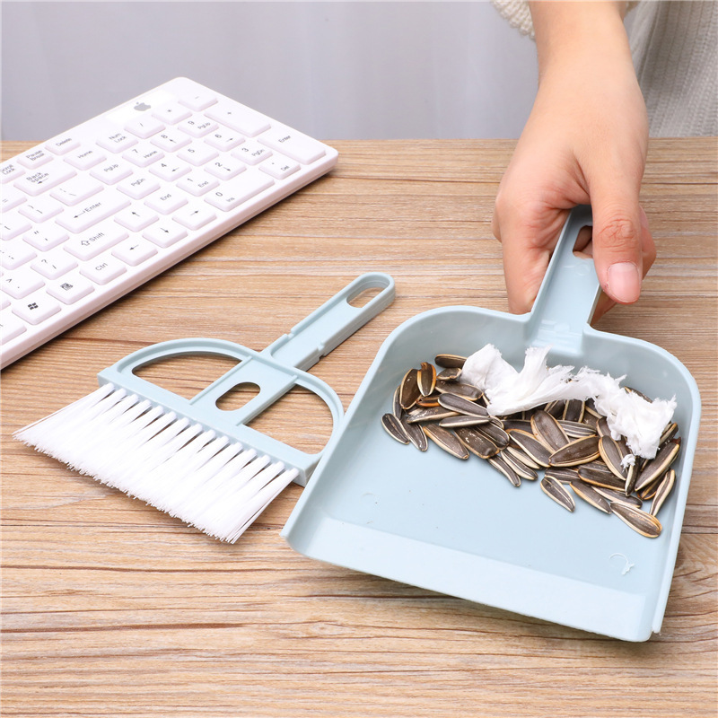 Bộ chổi quét bàn mini, chổi quét bàn phím, chổi quét máy tính để bàn siêu nhỏ tiện lợi
