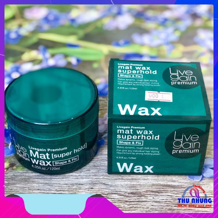 Sáp cứng livegain premium mat wax 120g hàn quốc