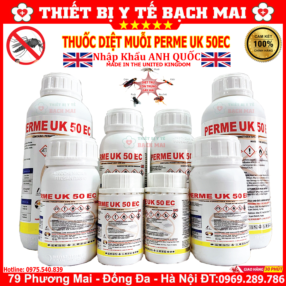 Thuốc Diệt Muỗi Perme UK 50EC 100ml Anh Quốc