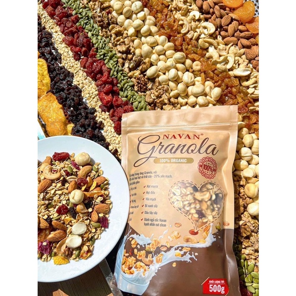 Ngũ Cốc Nguyên Hạt Navan Granola