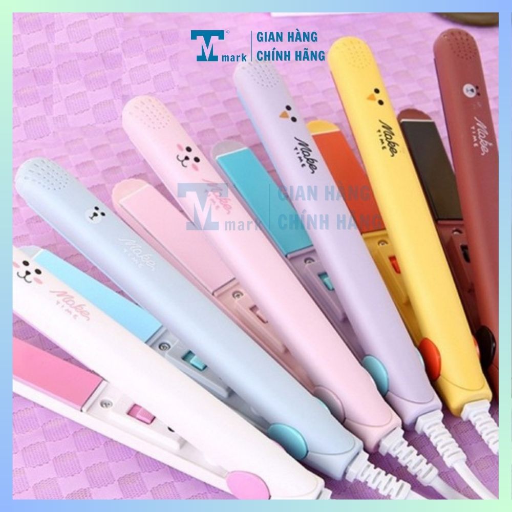 Máy Duỗi Tóc Mini Máy Là Thẳng Tóc Ép Tóc