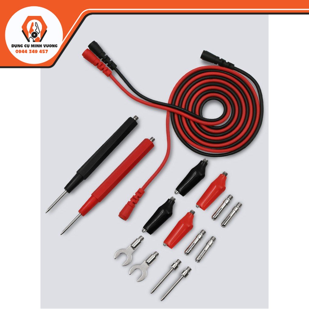 Bộ dụng cụ đo đồng hồ vạn năng 16 món que đo