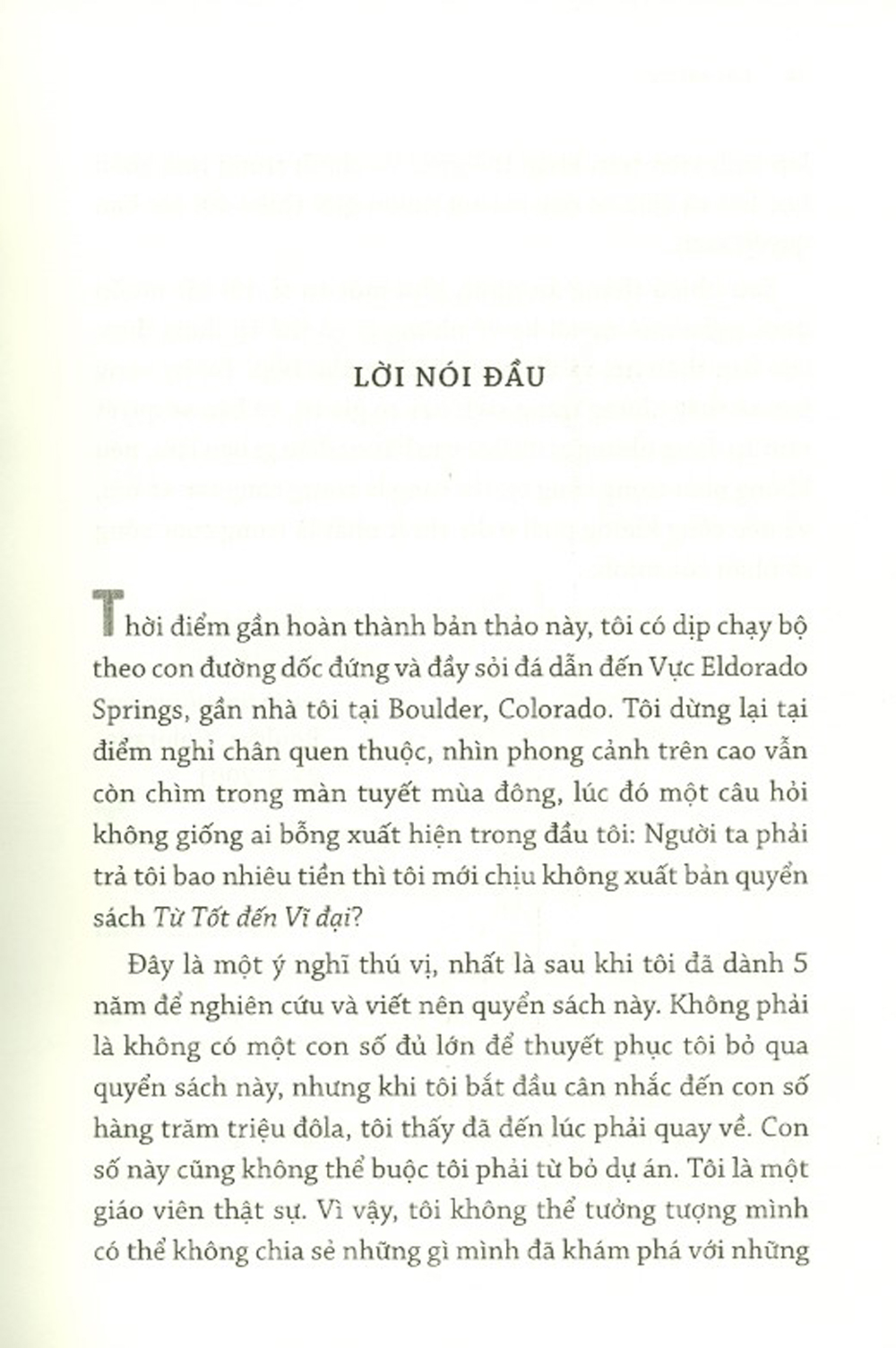 Từ Tốt Đến Vĩ Đại