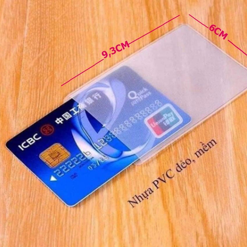 5 Thẻ bọc căn cước công dân, ATM...