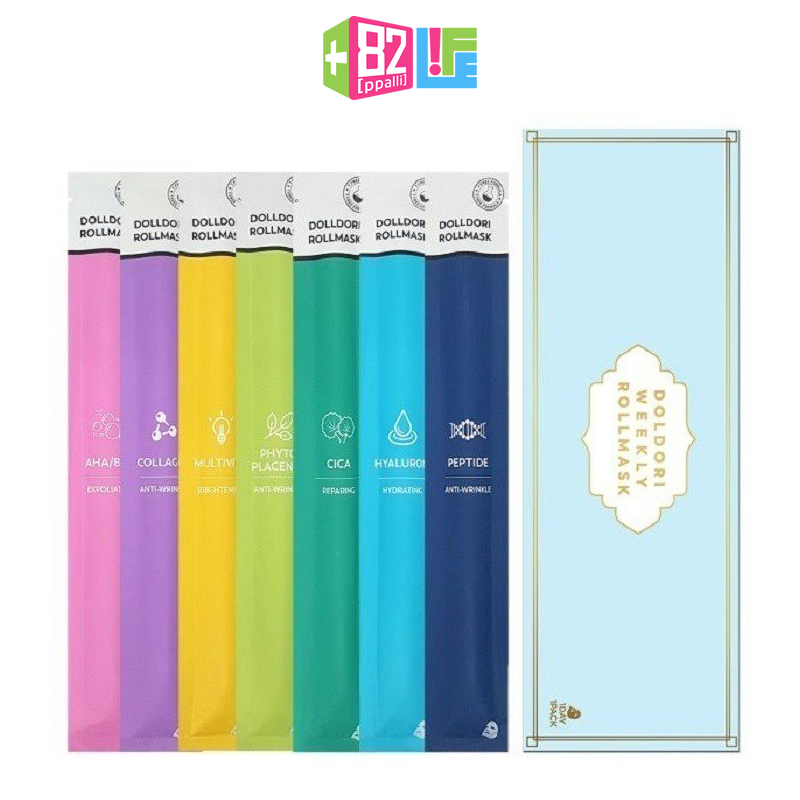 Set Mặt Nạ cao cấp DOLDORI WEEKLY ROLL MASK PACK - Hàn Quốc