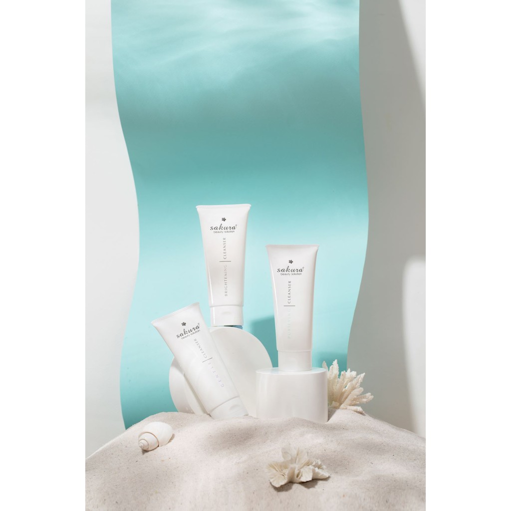 [CHÍNH HÃNG] Sữa Rửa Mặt Trắng Da Sakura Brightening Cleanser 100ml