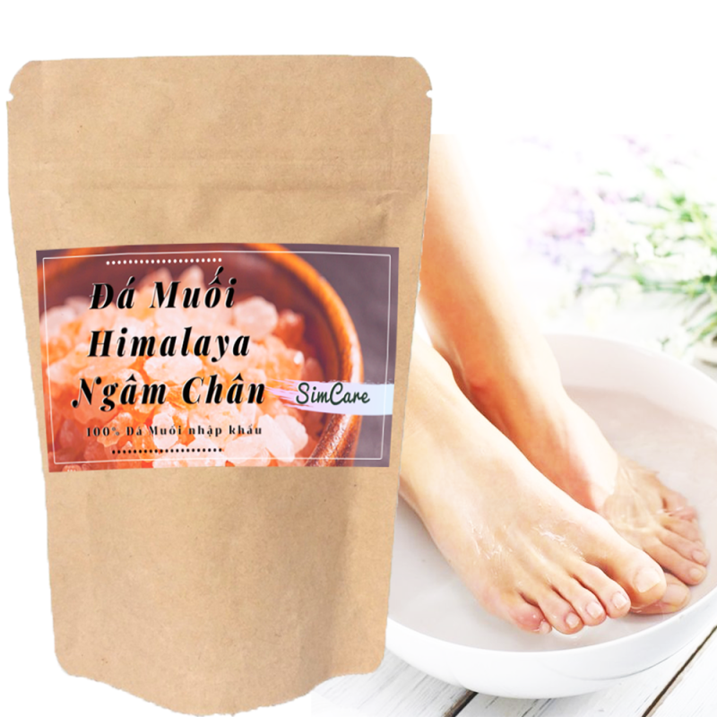 Muối Himalaya Ngâm Chân 500 gram Giúp Thư Giãn - Ngủ Ngon - Giảm Đau Nhức Xương Khớp giá rẻ
