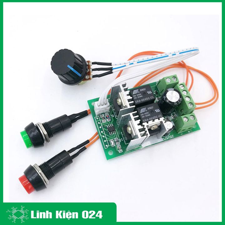 Module điều khiển tốc độ và đảo chiều động cơ DM128 12V 24V