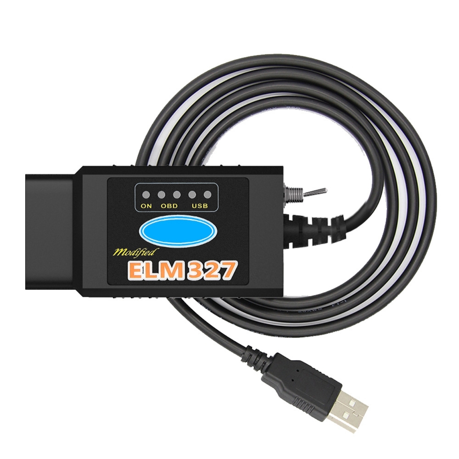 Ifixedshop obd elm327 v1.5 usb car fault diagnostic cable