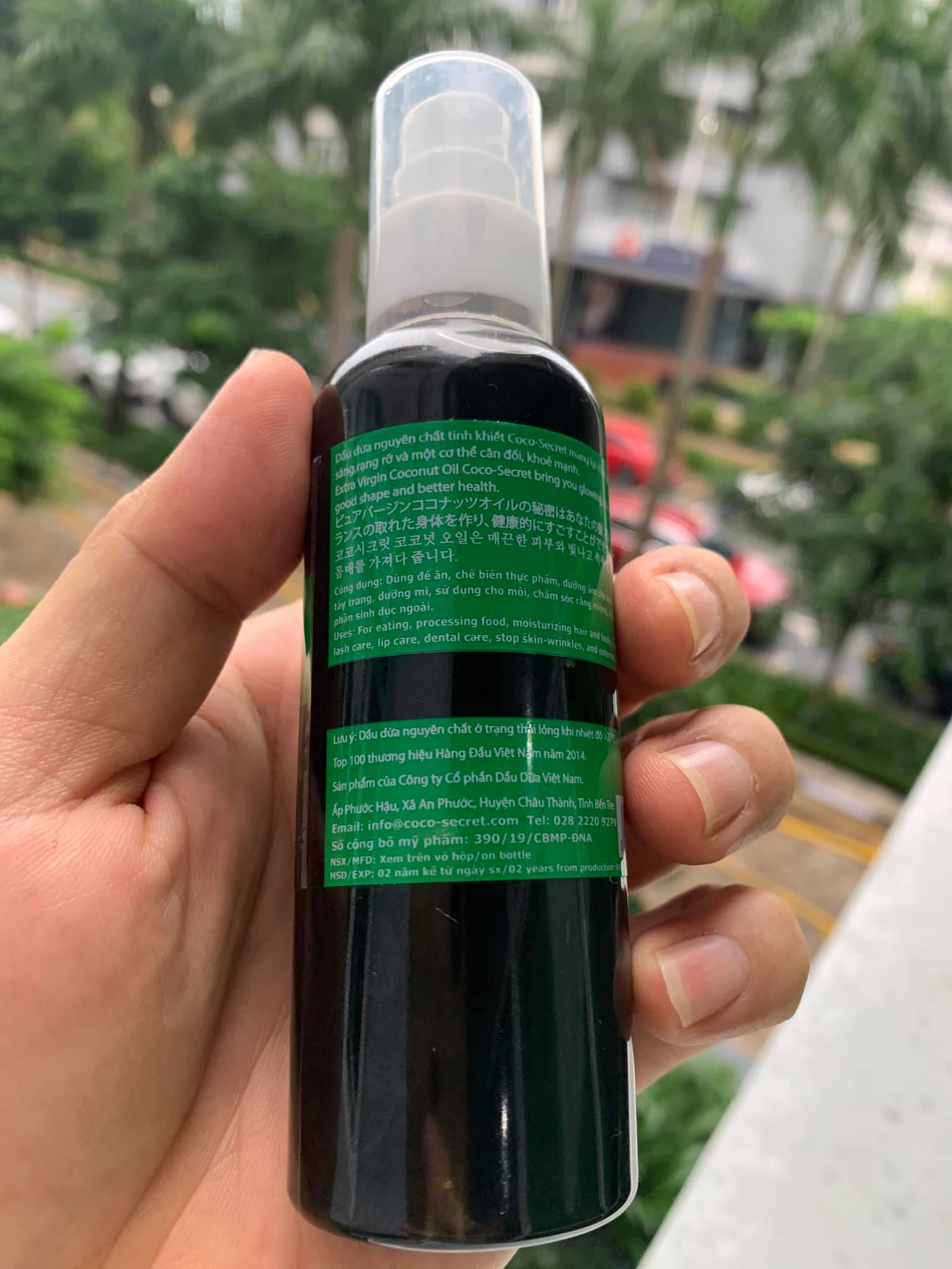 Dầu Mù U ép lạnh Nguyên Chất 100ml