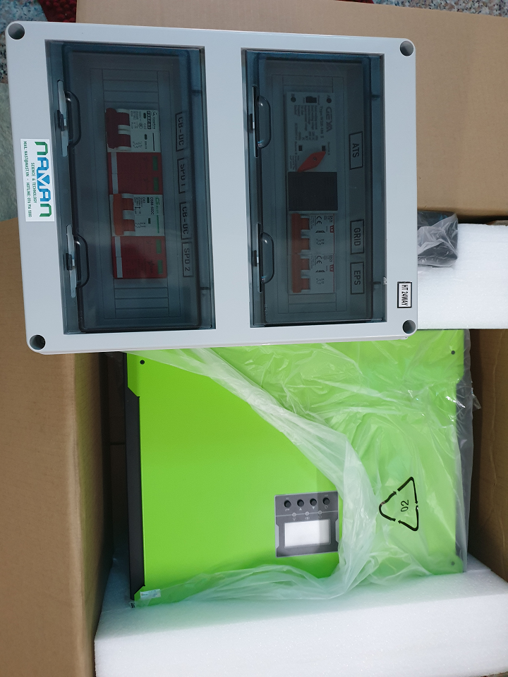 [HCM]Tủ điện Solar lắp sẵn 5kw (hệ từ 2 strings)