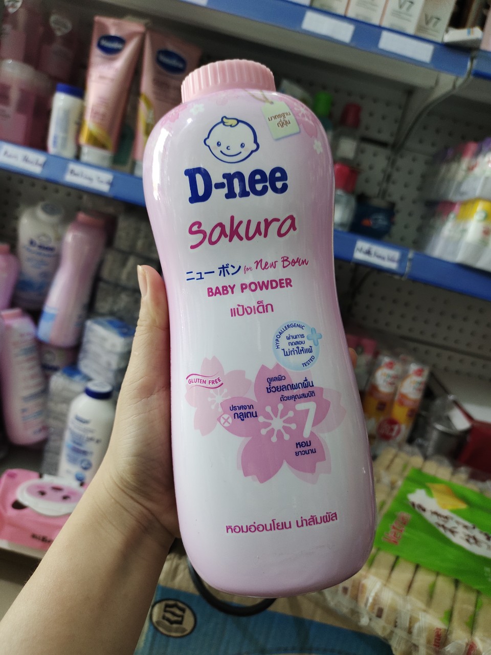 Phấn thơm em bé Dnee Thái 380g