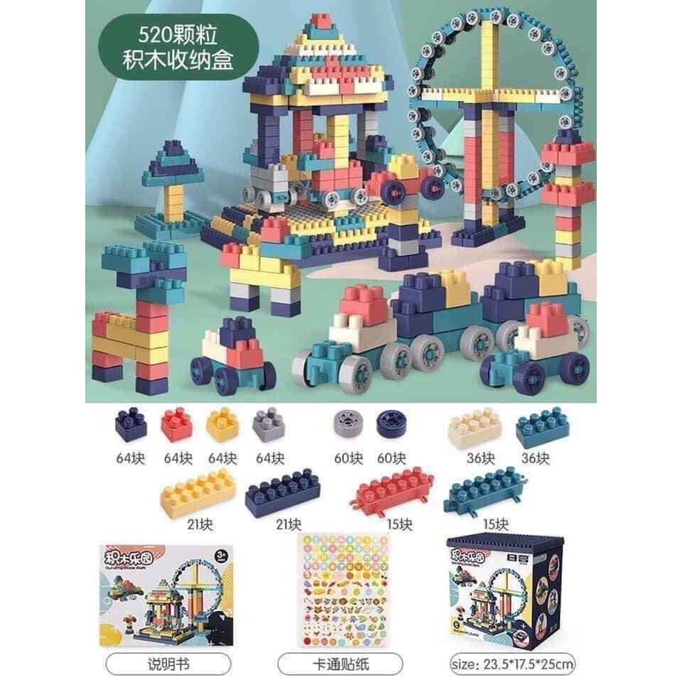 Bộ đồ chơi lego 520PCS