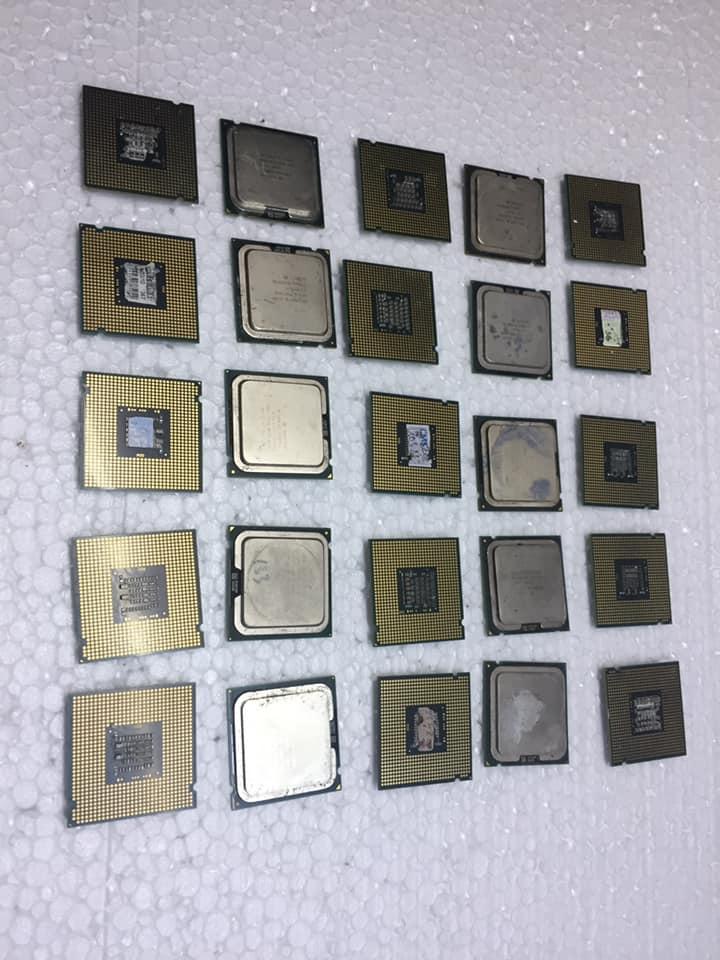 Bộ vi xử lý cpu chip dualcore core2dou e8400 đến e8500 socket 775