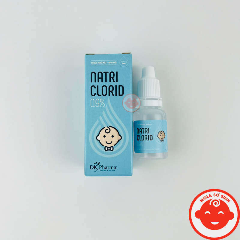 Nước muối sinh lý natriclorid 0,9% cho bé