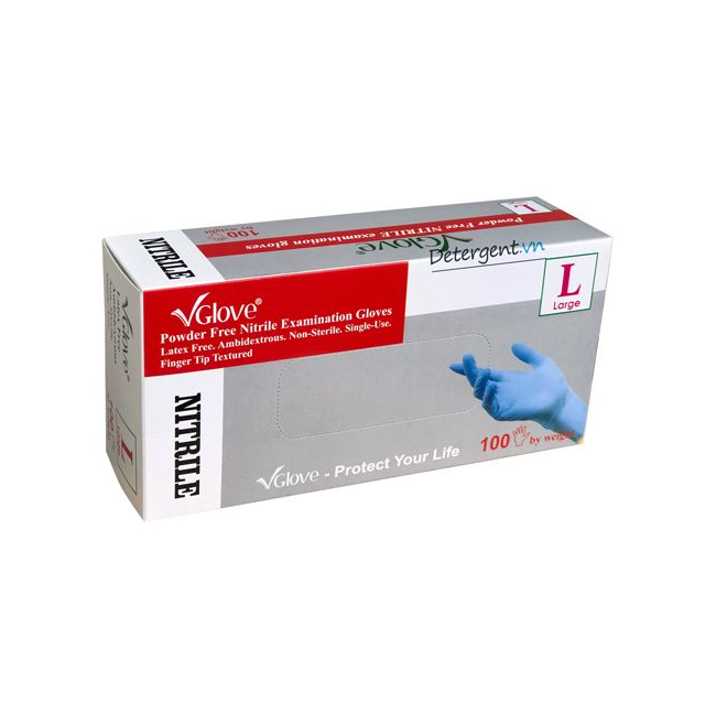 NITRILE GLOVES  POWDER FREE