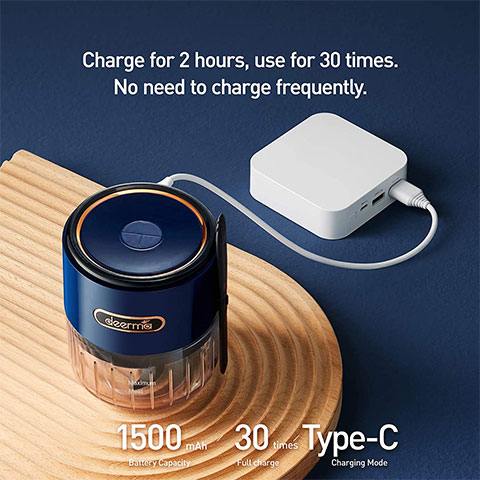 (MixHome HCM) Máy xay Đa Năng Deerma JS100 Tự Động Tích Điện (Hàng Chính Hãng - BH 6 tháng)