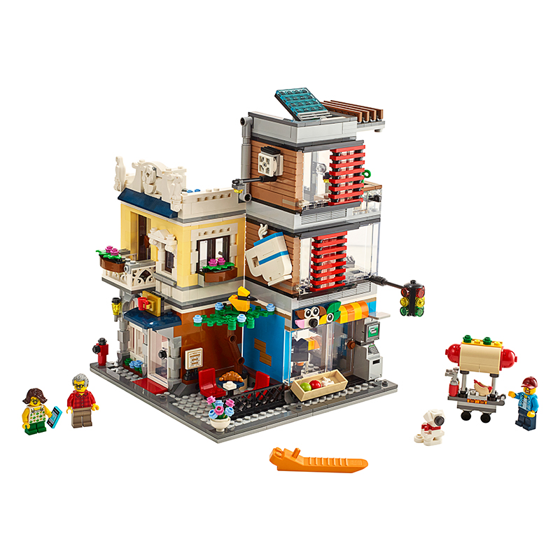 Lego Creator -  Cửa hàng Café thú cưng