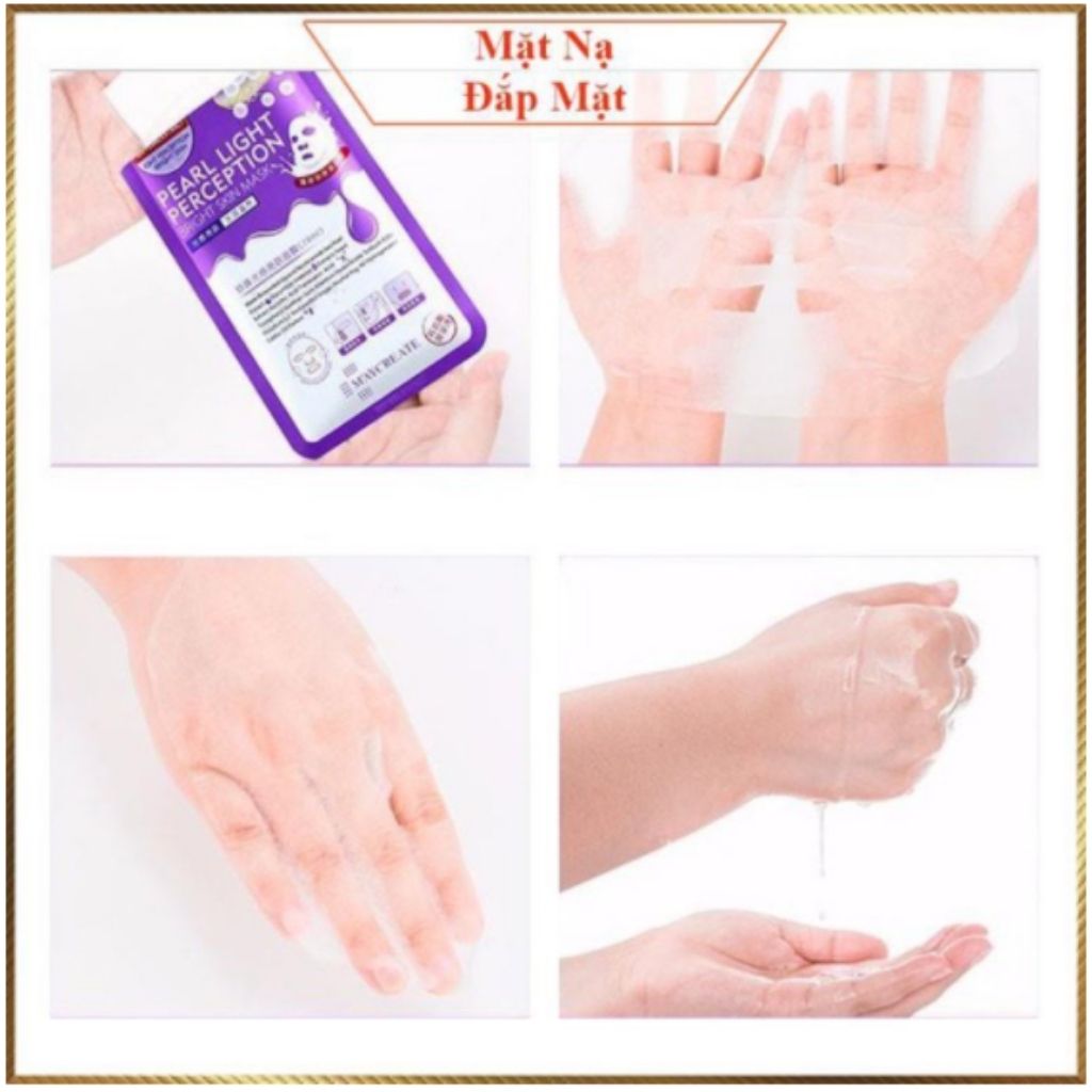 [2 MIẾNG] Mặt Nạ Dưỡng Ẩm, mặt Nạ Trắng Da HA Mask