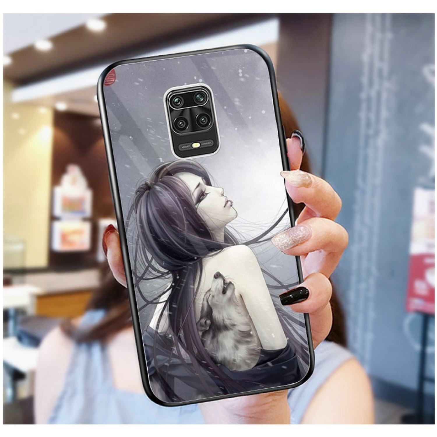Ốp Lưng XIAOMI REDMI NOTE 9S, NOTE 9 , NOTE 9 PRO Ốp kính bóng cao cấp mới ƞhất