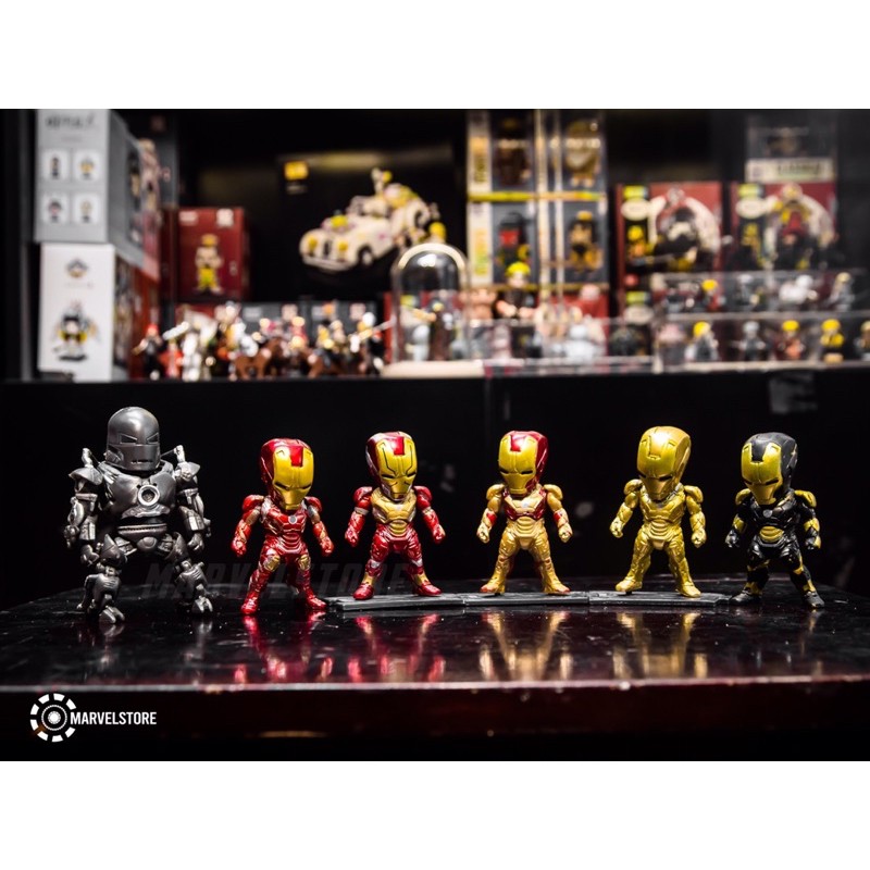 Mô hình set Iron man 6 giáp người sắt Marvel