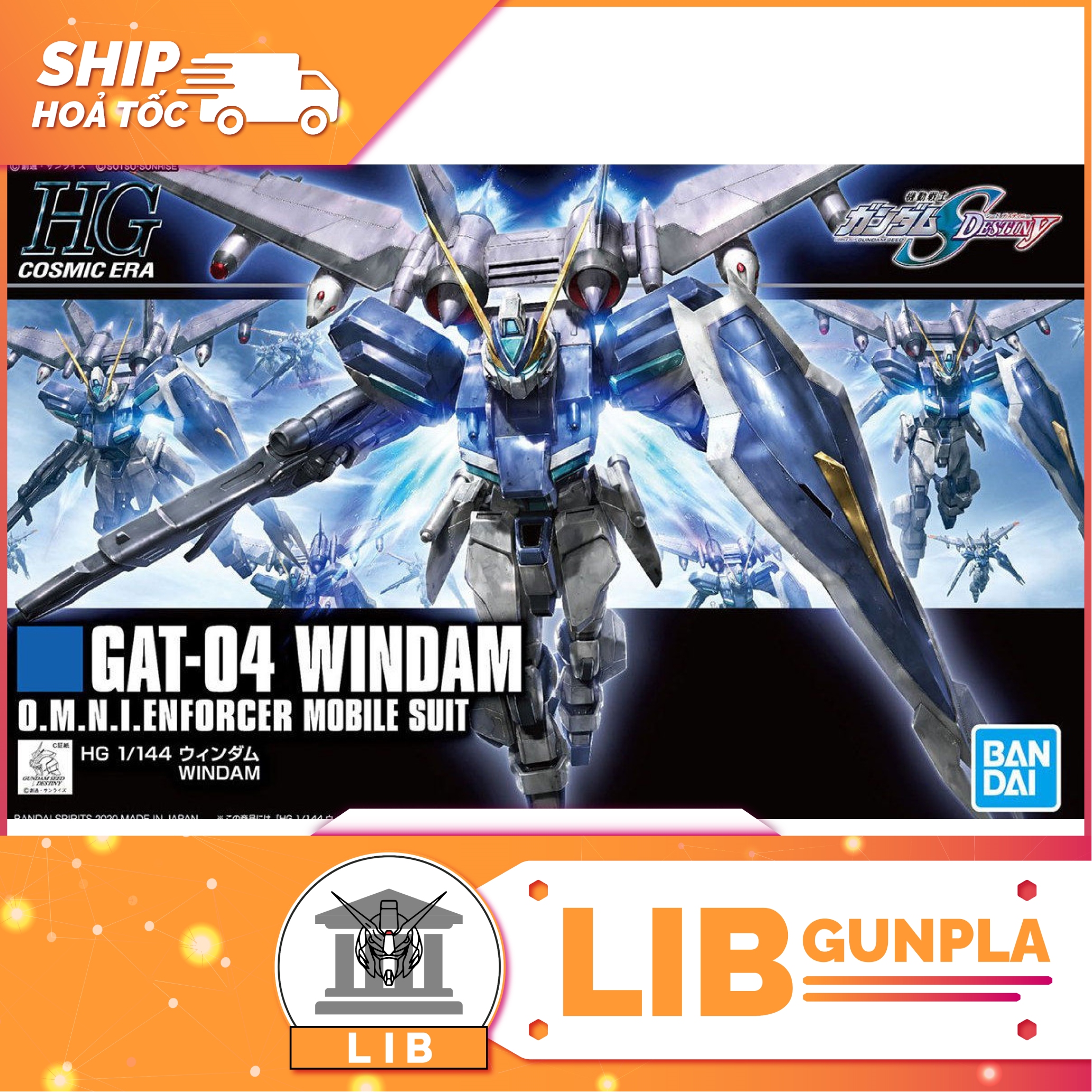 Mô hình lắp ráp Gundam HG CE Windam