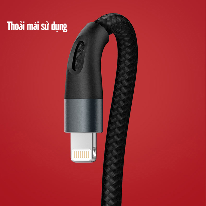 Cáp sạc Lightning ZMI AL 806 Sạc nhanh cho iPhone 2.4A