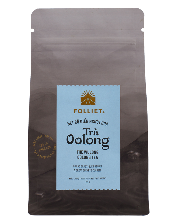 Trà Ô long (Oolong - Wu Long) Hữu Cơ Folliet 100gr