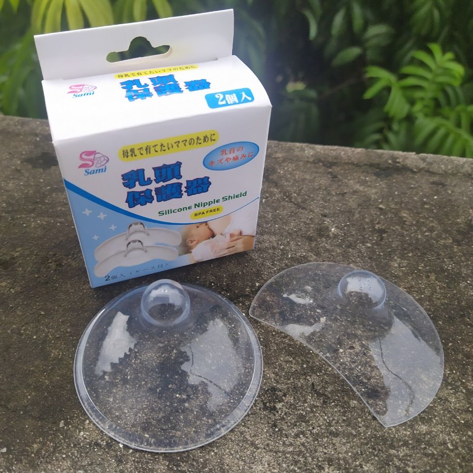 Bộ 2 núm Trợ ti Silicon Siêu Mềm Cho Mẹ
