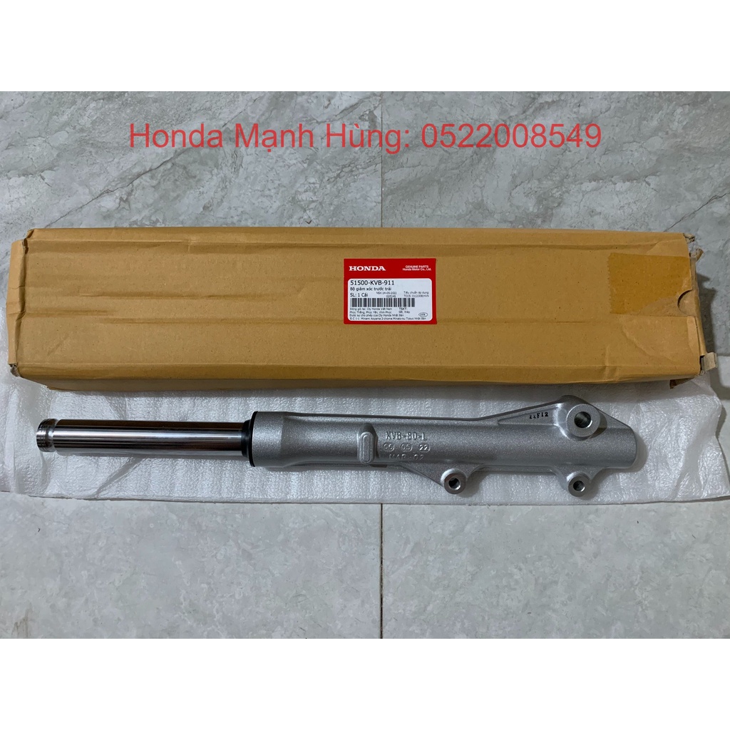 Giảm xóc, phuộc trước trái Click 110 2 piston