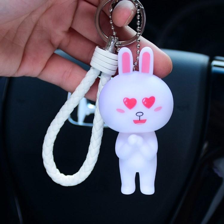 [FREESHIP MAX 15K][HCM]❤ Móc khóa thỏ Cony V.2 (Mẫu 5 2 mắt hình trái tim) ❤