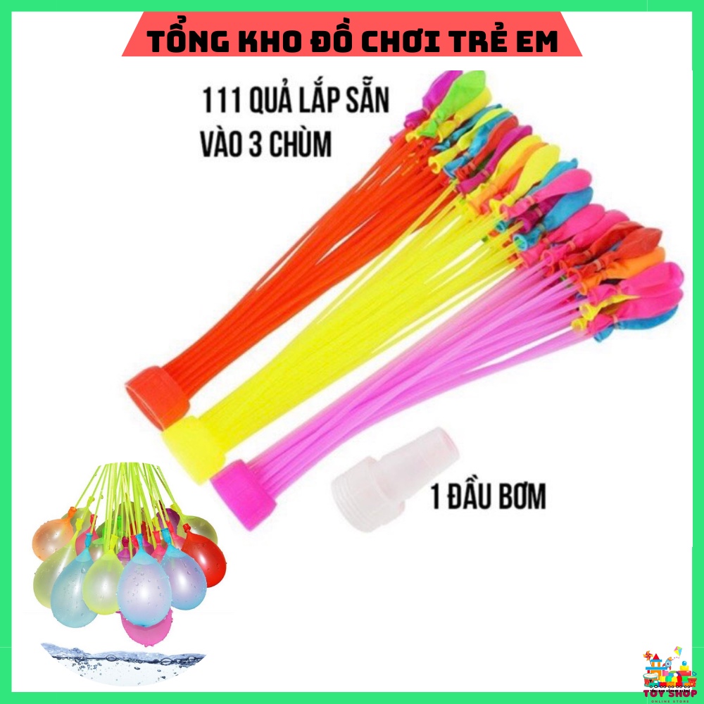Bóng nước chùm 111 quả siêu rẻ